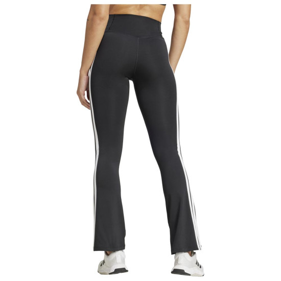 Adidas Γυναικείο κολάν Optime Essentials 3-Stripes Flared Leggings
